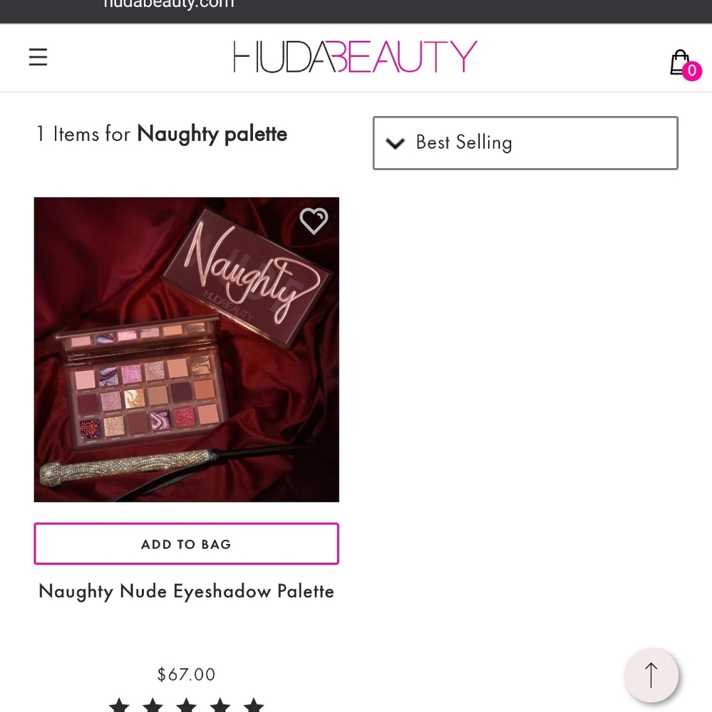 HUDA BEAUTY Naughty Palette